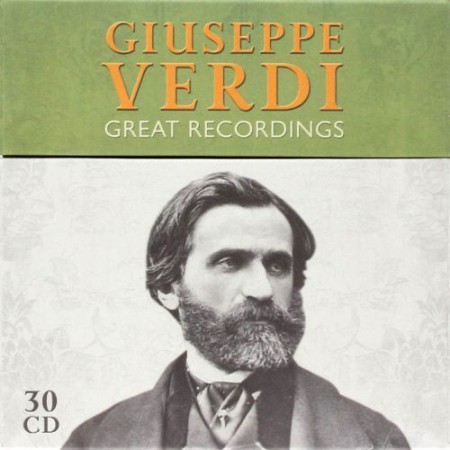 Çeşitli Sanatçılar: Giuseppe Verdi ‎– Great Recordings - CD