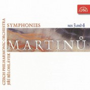 Jiří Bĕlohlávek, Czech Philharmonic Orchestra: Martinu: Symphonies 3 & 4 - CD