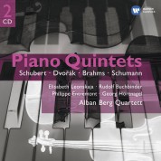 Alban Berg Quartett, Elisabeth Leonskaja, Rudolf Buchbinder, Philippe Entremont: Alban Berg Quartett - Piano Quintets (Schubert, Dvorak, Brahms, Schumann) - CD