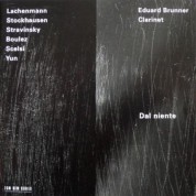 Eduard Brunner: Dal niente - CD