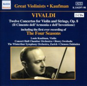 Vivaldi: 12 Violin Concertos, Op. 8 / The 4 Seasons (Kaufman) (1947, 1950) - CD