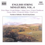 David Lloyd-Jones, Northern Sinfonia: ENGLISH STRING MINIATURES, Vol. 4 - CD