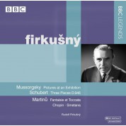 Rudolf Firkušný: Schubert, Moussorgsky, Martinu - CD