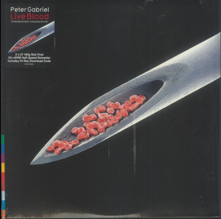 Peter Gabriel: Live Blood (Remastered - Red Vinyl) - Plak