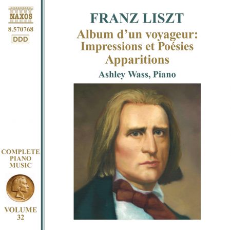 Ashley Wass: Liszt: Album d'un voyageur: Impressions et Poesies - Apparitions - CD