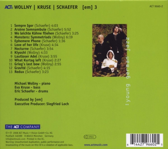 Michael Wollny's [em]: [em] 3 - CD Foto #2