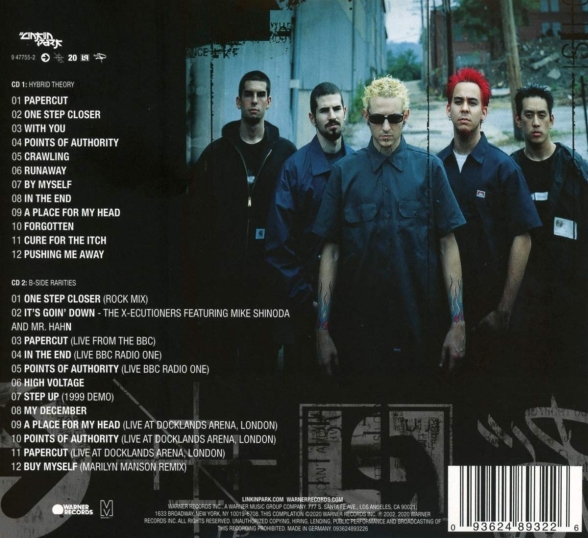 洋楽 LINKIN PARK HYBRID THEORY 20 e3ca7db3ff88ba8fbdcf6a10dce0ed