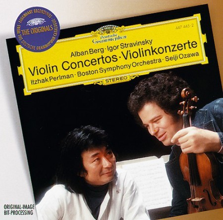 Boston Symphony Orchestra, Itzhak Perlman, New York Philharmonic Orchestra, Seiji Ozawa, Zubin Mehta: Berg/ Stravinsky/ Ravel: Violin Concertos/ Tzigane - CD