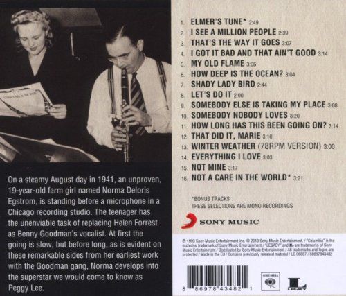 Benny Goodman, Peggy Lee: Best Of Big Bands - CD Foto #2