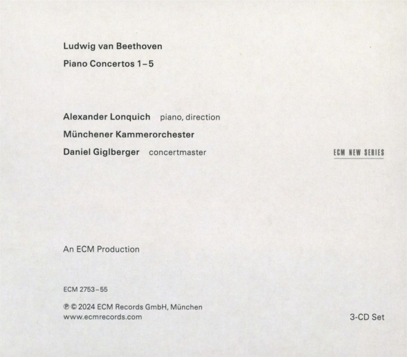 Münchener Kammerorchester, Alexander Lonquich: Beethoven: The Piano Concertos - CD Foto #2