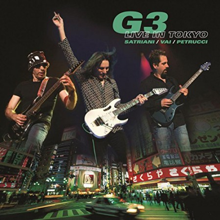 Joe Satriani, Steve Vai, John Petrucci: G3 Live in Tokyo (Translucent Green Vinyl) - Plak