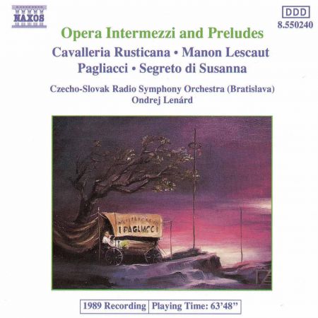 Opera Intermezzi And Preludes - CD
