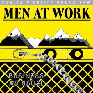 Men At Work: Business As Usual (Limited Numbered Edition - Silver Series) - Plak