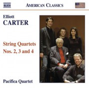 Pacifica Quartet: Carter, E.: String Quartets Nos. 2, 3 and 4 - CD