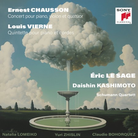 Eric Le Sage, Daishin Kashimoto: Chausson, Vierne: Concert Pour Violin, Piano & Quatuor, Quintette - CD