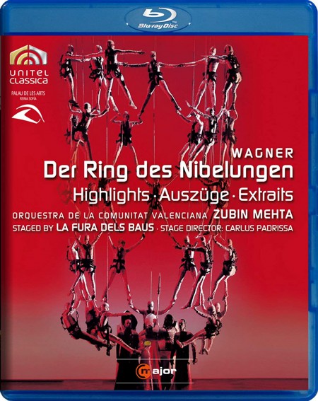 Juha Uusitalo, Lance Ryan, Matti Salminen, Catherine Wyn-Rogers, Orquestra de la Comunitat Valenciana, Zubin Mehta, La Fura Dels Baus: Wagner: Der Ring Des Nibelungen (Highlights) - BluRay