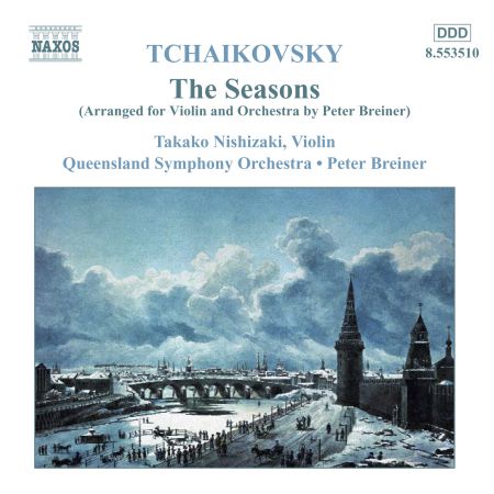 Tchaikovsky: The Seasons (Arr. for Violin and Orchestra) - CD