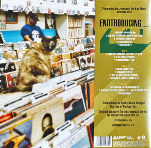Dj Shadow: Endtroducing ... (25th Anniversary - Half Speed Mastering) - Plak Foto #2