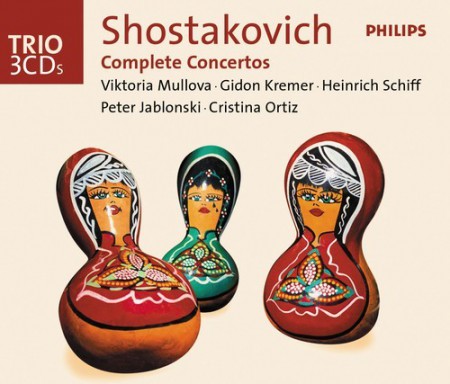 Viktoria Mullova, Gidon Kremer, Heinrich Schiff, Peter Jablonski, Cristina Ortiz, Boston Symphony Orchestra, Seiji Ozawa, André Previn, Vladimir Ashkenazy: Shostakovich: Violin Concertos - CD