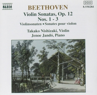 Takako Nishizaki, Jenö Jandó: Beethoven: Violin Sonatas Op. 12,  Nos. 1-3 - CD