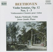 Takako Nishizaki, Jenö Jandó: Beethoven: Violin Sonatas Op. 12,  Nos. 1-3 - CD