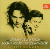Jan Cech, Jiri Barta: Kodaly - Novak, Sonata for Cello solo, Sonata for cello & piano - CD