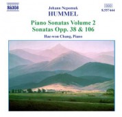 Hae Won Chang: Hummel: Piano Sonatas, Vol. 2 - Nos. 4, 6 - CD