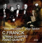 Muza Rubackyte, Vilnius String Quartet: Franck: String Quartet in D Major, Piano Quintet - CD