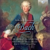 Wilbert Hazelet, Marion Moonen, Jacques Ogg, Jaap ter Linden: W.F. Bach: Flute Sonatas and Trios - CD