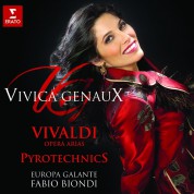 Vivica Genaux, Europa Galante, Fabio Biondi: Vivica Genaux - Vivaldi Opera Arias "Pyrotechnics" - CD
