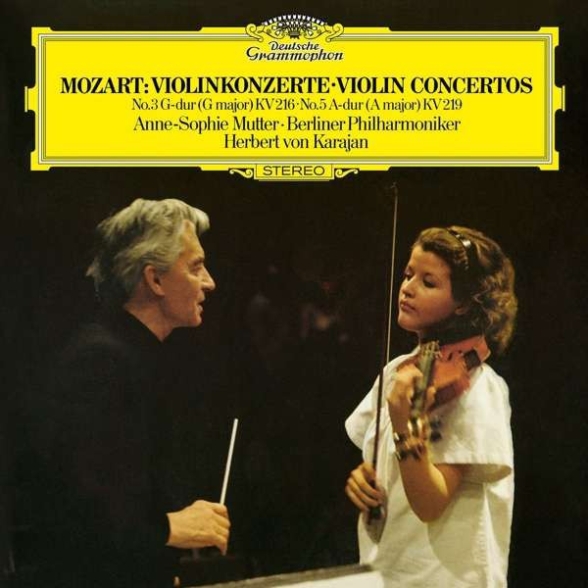 Anne-Sophie Mutter, Berliner Philharmoniker, Herbert von Karajan - Mozart: Violin Concertos