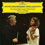 Anne-Sophie Mutter, Berliner Philharmoniker, Herbert von Karajan: Mozart: Violin Concertos - Plak