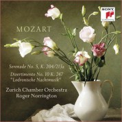 Sir Roger Norrington, Zurich Chamber Orchestra: Mozart: Serenade Nr.5 KV 204 - CD