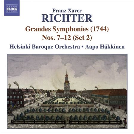 Helsinki Baroque Orchestra: Richter, F.X.: Grandes Symphonies (1744), Nos. 7-12 (Set 2) - CD