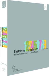 Karita Mattila, Thomas Moser, Eike Wilm Schulte, Violeta Urmana, Berliner Philharmoniker, Claudio Abbado: Beethoven: Symphonies 1-9 - BluRay