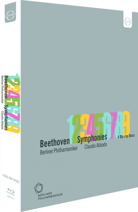 Karita Mattila, Thomas Moser, Eike Wilm Schulte, Violeta Urmana, Berliner Philharmoniker, Claudio Abbado: Beethoven: Symphonies 1-9 - BluRay