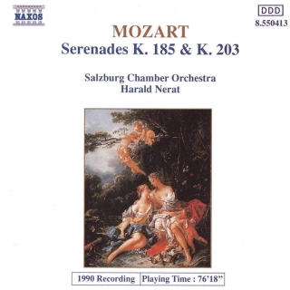 Wolfgang Amadeus Mozart, Salzburg Chamber Orchestra, Harald Nerat: Mozart: Serenades K. 185 and K. 203 - CD
