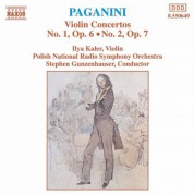 Ilya Kaler: Paganini: Violin Concertos Nos. 1 & 2 - CD