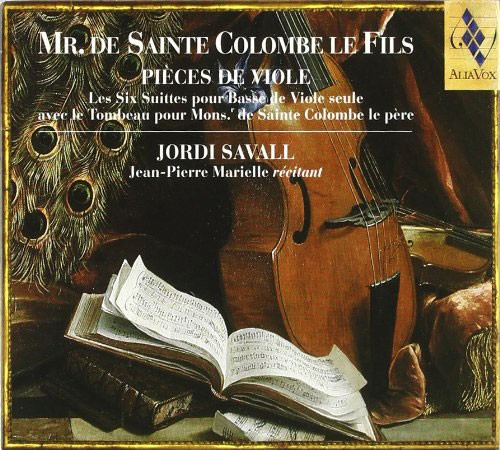Jordi Savall: Monsieur de Sainte Colombe le Fils Pieces de viole - CD Foto #1