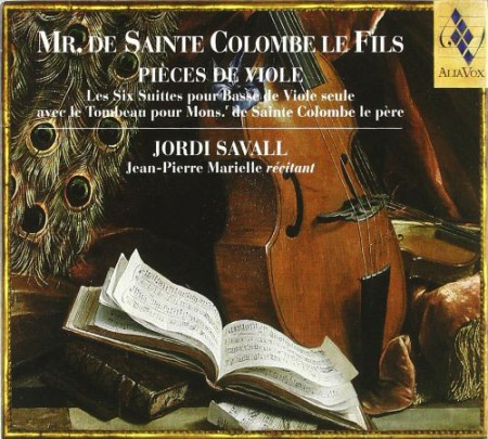 Jordi Savall: Monsieur de Sainte Colombe le Fils Pieces de viole - CD