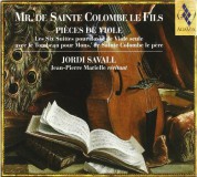 Jordi Savall: Monsieur de Sainte Colombe le Fils Pieces de viole - CD