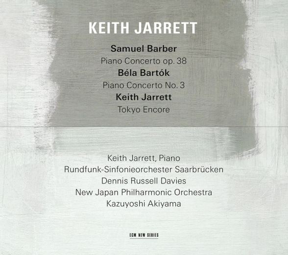 Keith Jarrett, Dennis Russell Davies, Kazuyoshi Akiyama: Barber, Bartok: Piano Con. - CD Foto #1