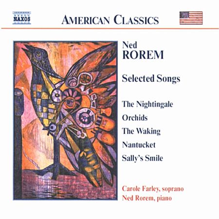 Carole Farley: Rorem: Selected Songs - CD