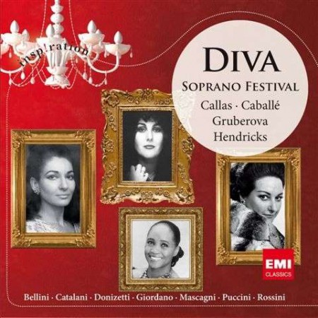Maria Callas, Montserrat Caballé, Edita Gruberova, Barbara Hendricks, Anna Moffo, Ruth Ann Swenson, Mirella Freni, Renata Scotto, Ghena Dimitrova, Beverly Sills: Diva - Soprano Festival - CD
