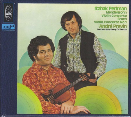 Itzhak Pearlman, André Previn, London Symphony Orchestra: Bruch, Mendelssohn: Violin Concerto No. 1, Violin Concerto - XRCD