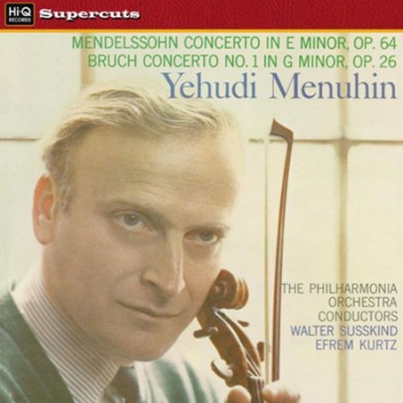 Yehudi Menuhin: Mendelssohn & Bruch: Violin Concerto - Plak