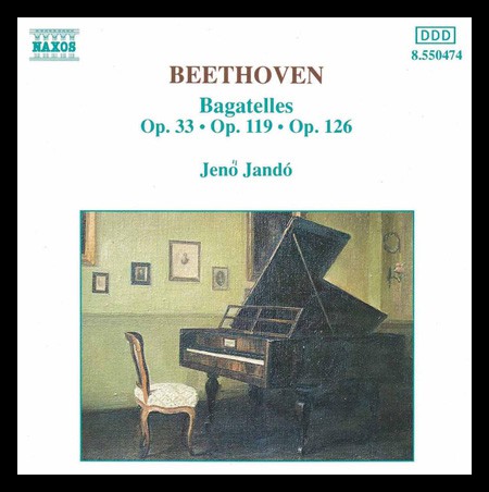 Jenö Jandó: Beethoven: Bagatelles - CD