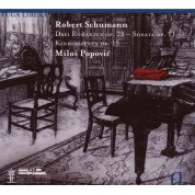 Milos Popovic: Robert Schumann: Drei Romanzen Op. 28 - Sonata Op. 11 - Kinderszenen Op. 15 - CD