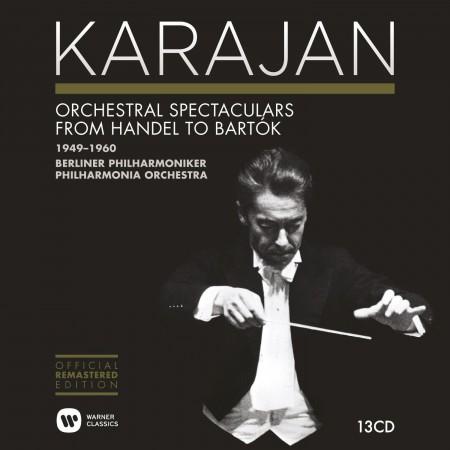 Herbert von Karajan, Philharmonia Orchestra, Berliner Philharmoniker: Herbert von Karajan Edition 9 - Orchestral Spectaculars from Handel to Bartok 1949-1960 - CD