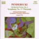 Penderecki: Symphony No. 3 / Threnody - CD